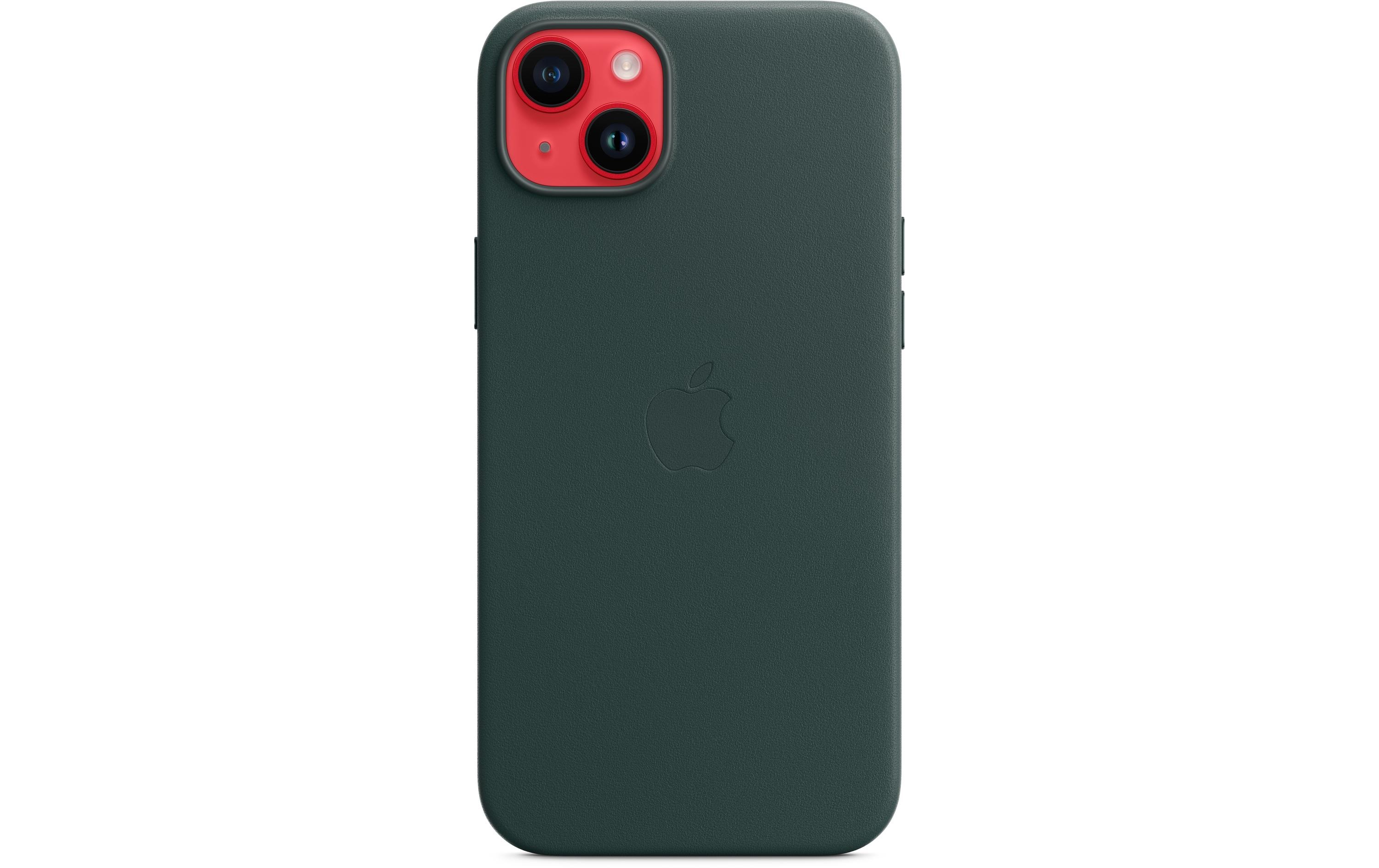 Back Cover Leather Case mit MagSafe iPhone 14 PlusEdles Leder-Backcover mit «MagSafe» für das Apple iPhone 14 Plus