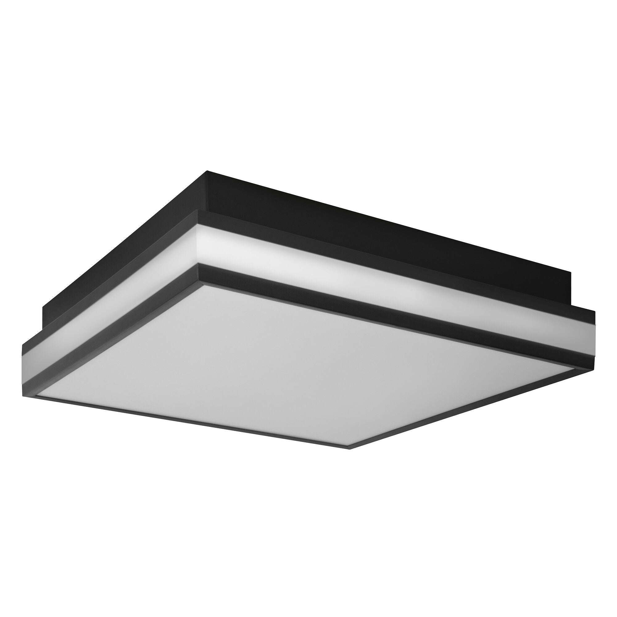 LE_SMART ORBIS MAGNET Wand-/Deckenleucht - Schwarz / B: 30.0 cm x T: 30.0 cm x H: 8.6 cm