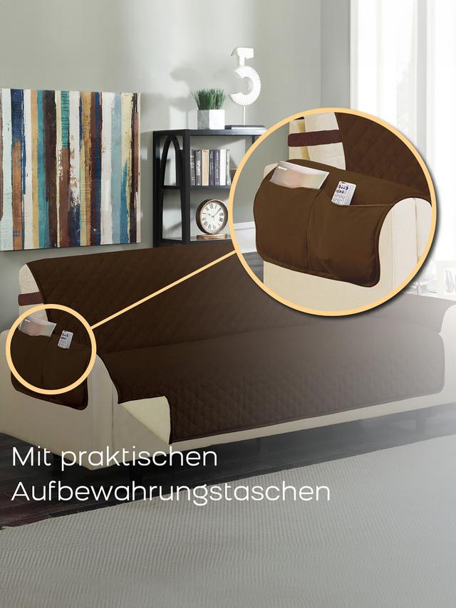 Vielseitiger Sofa-Bezug für 3-Sitzer – schützt vor Flecken & Abnutzung
