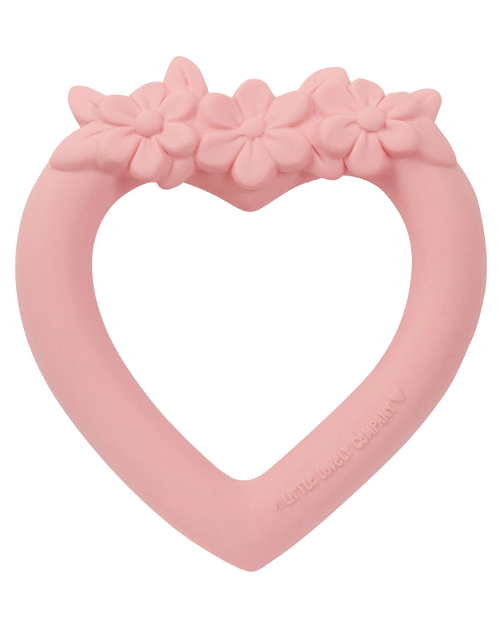 Beißring SWEET HEART in rosa