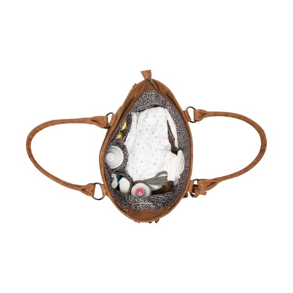 Little Company Diaperbag Vienna Cognac