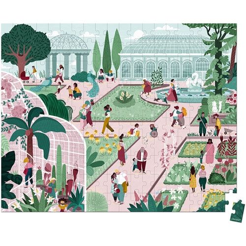 Janod puzzel de botanische tuin (200st)