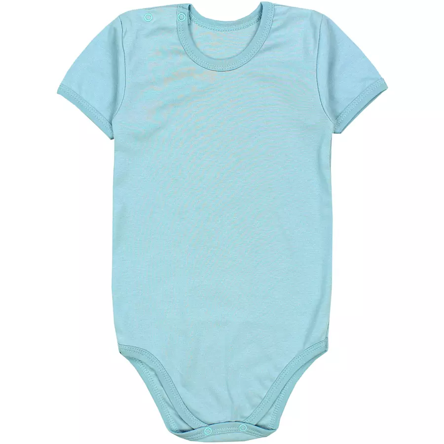 TupTam Kinder Unisex Kurzarm Body 3er Set grünblau