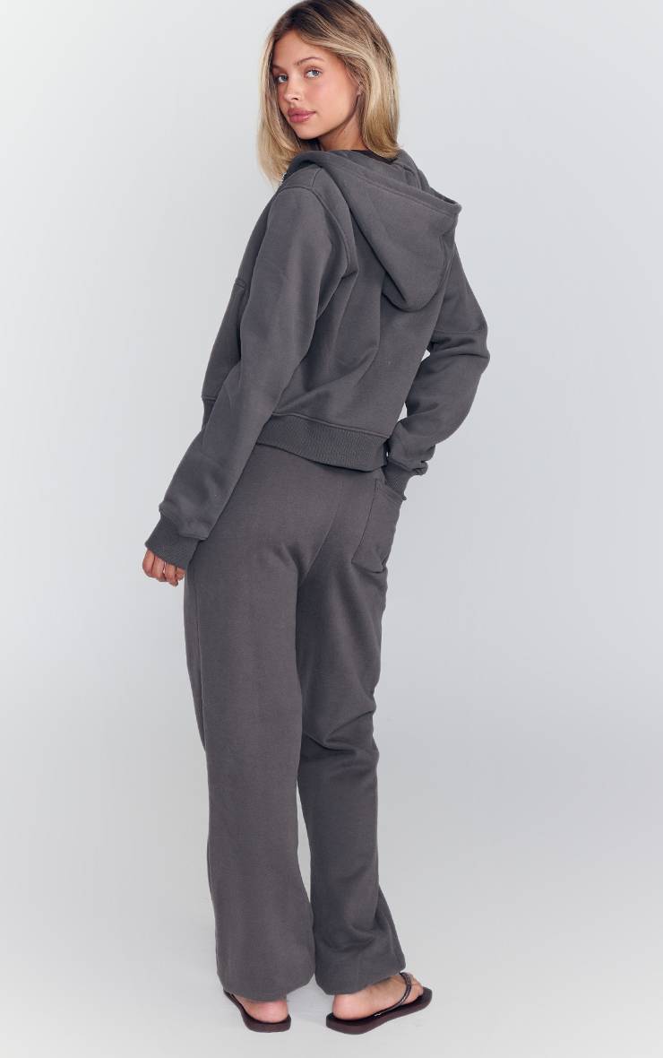 Charbon Pantalon De Jogging À Bas Resserrés