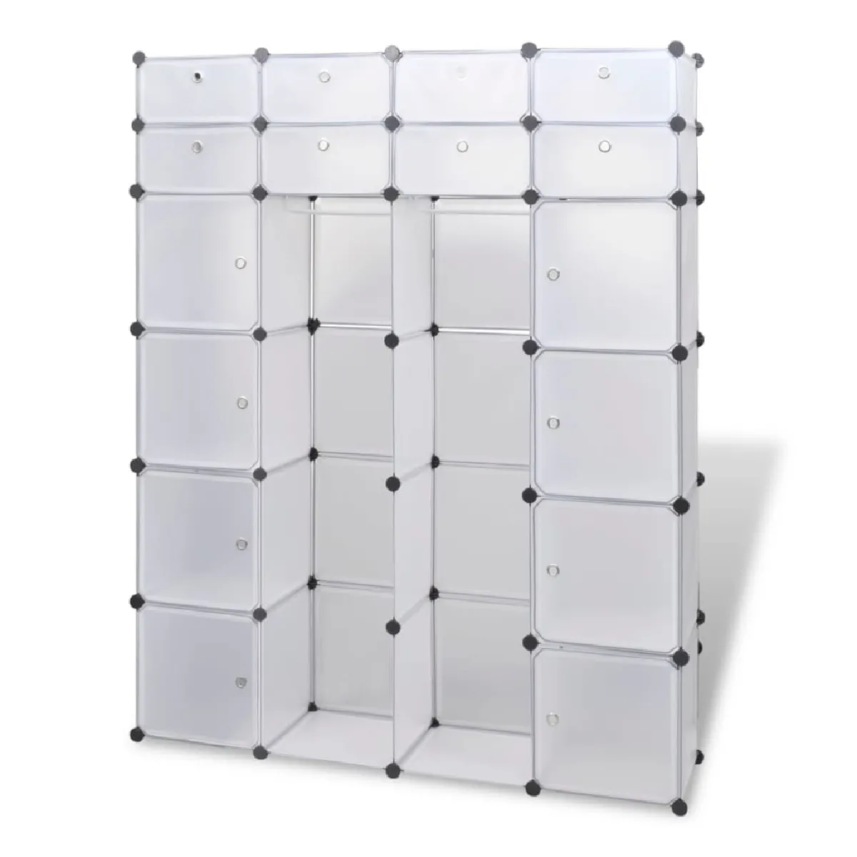 VidaXL Cabinet modulable avec 18 compartiments