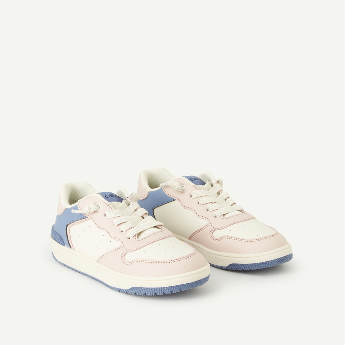 GEOXBASKETS WASHIBA FILLE ROSE ET BLEU