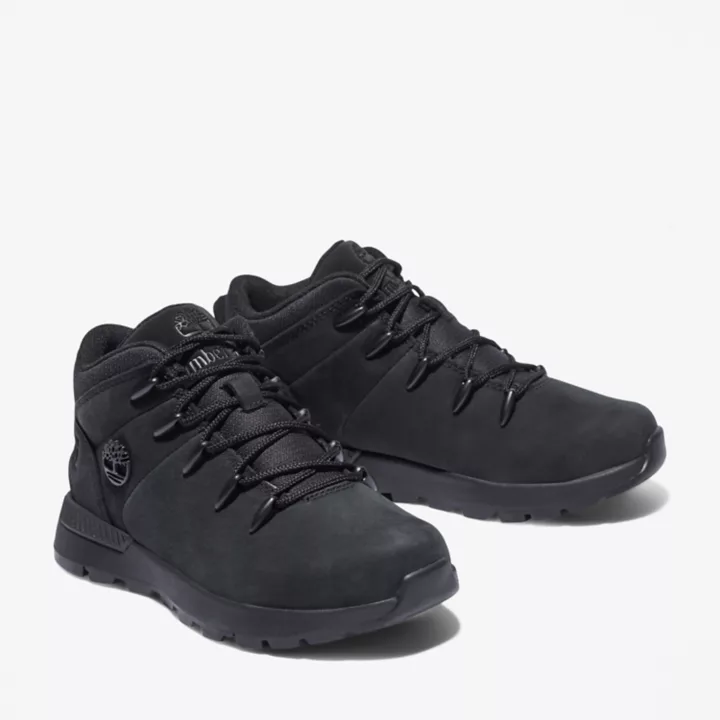 Bottine de randonnée Sprint Trekker pour junior en noir