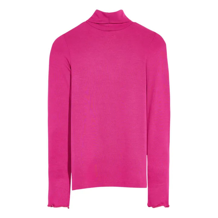 Bellerose Col roulé Uni Velfie | Rouge cerise