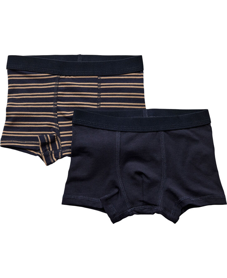 Magasin du Nord Collection Boys Boxers 2-Pack Navy blazer / cartouche stripe