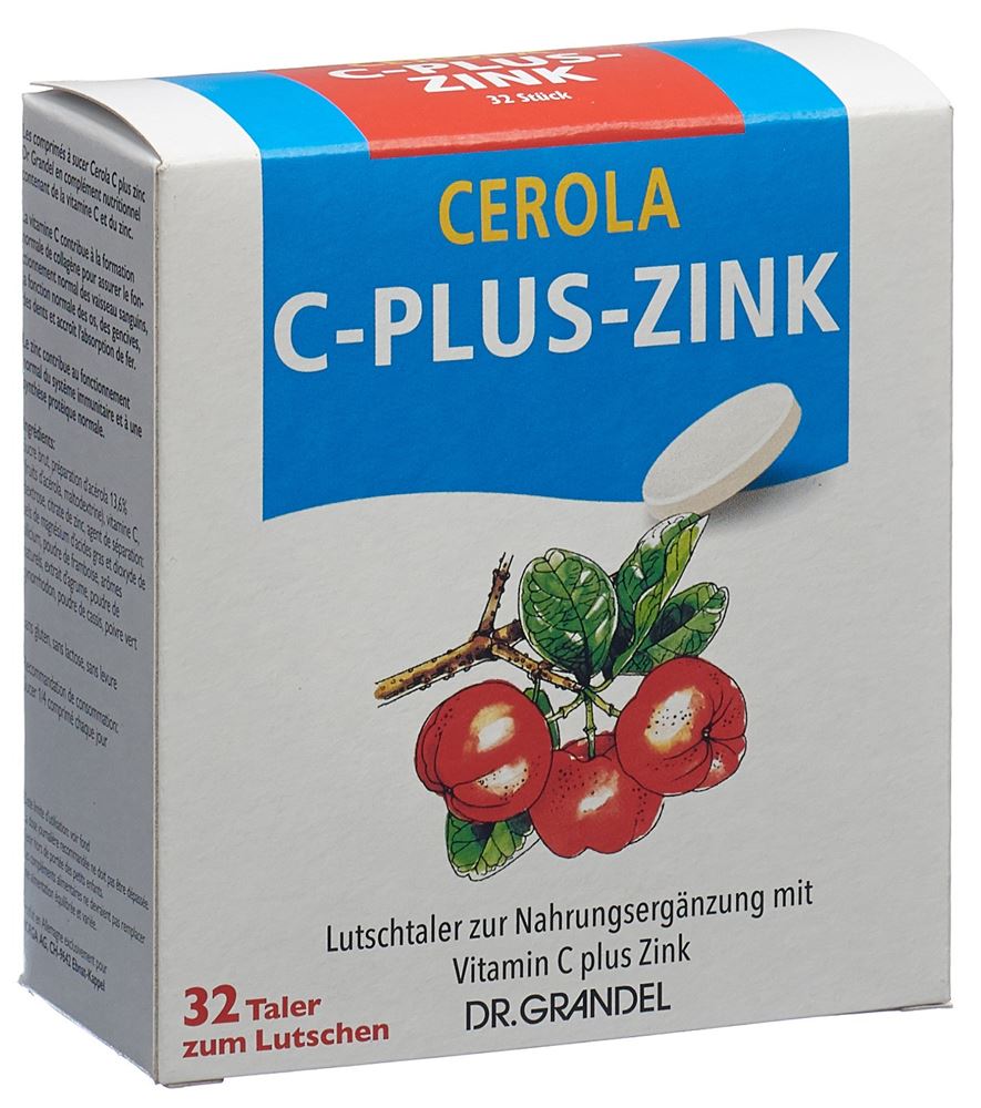 CEROLA C-Plus Zink Taler 32 Stk