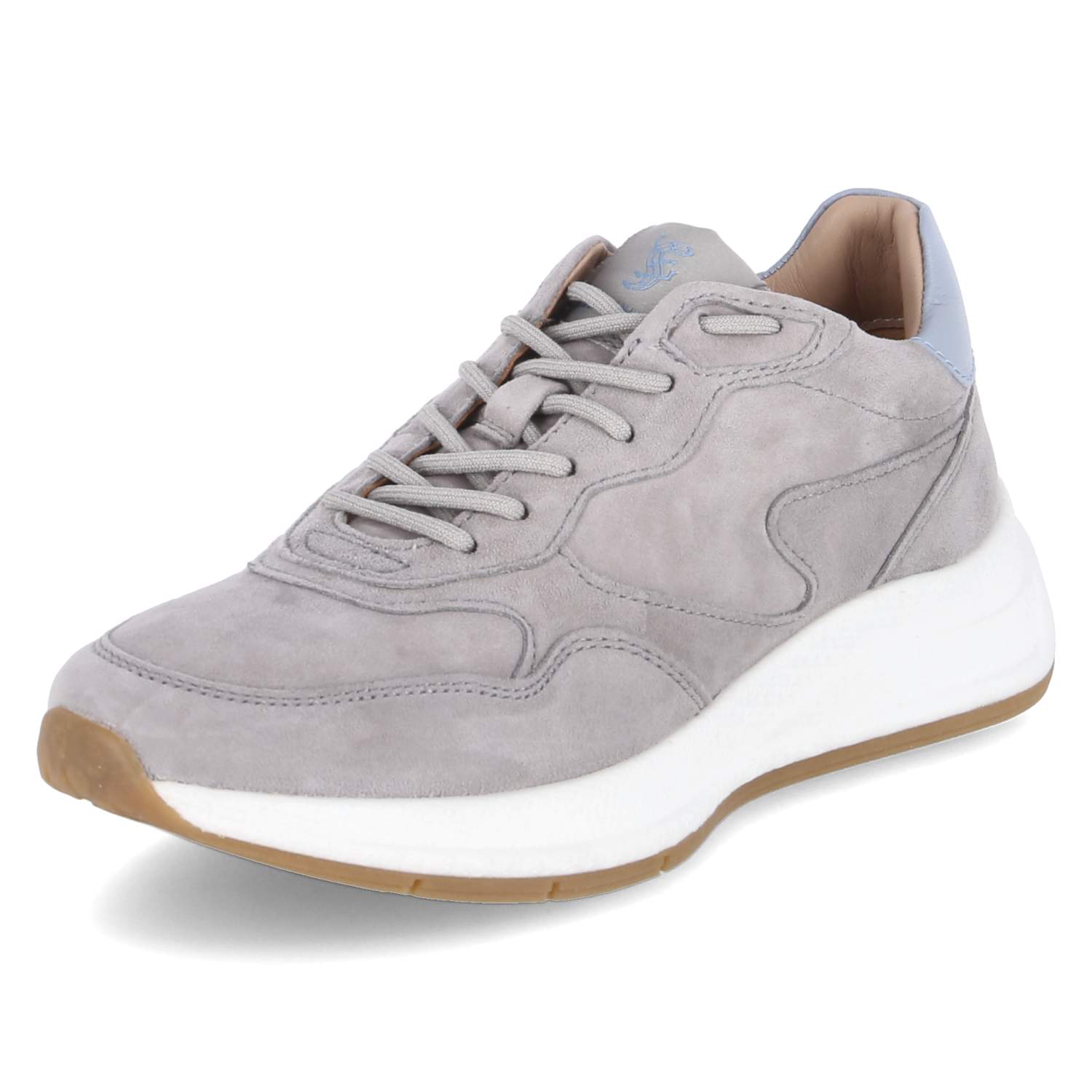 Salamander Low Sneaker - light grey / light blue