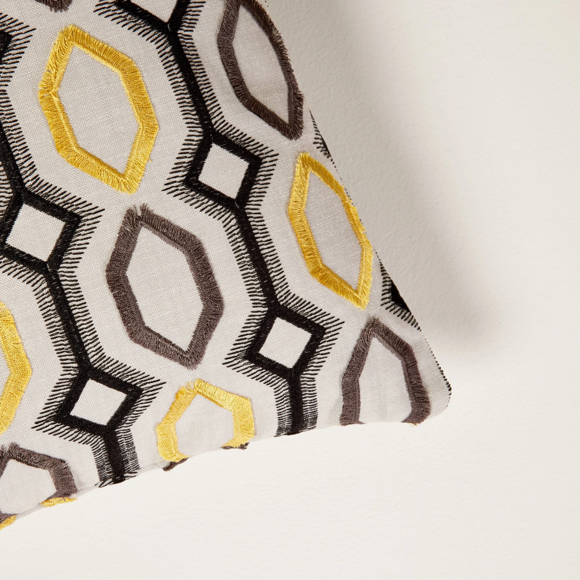 BARTOLO - Housse de coussin | Jaune