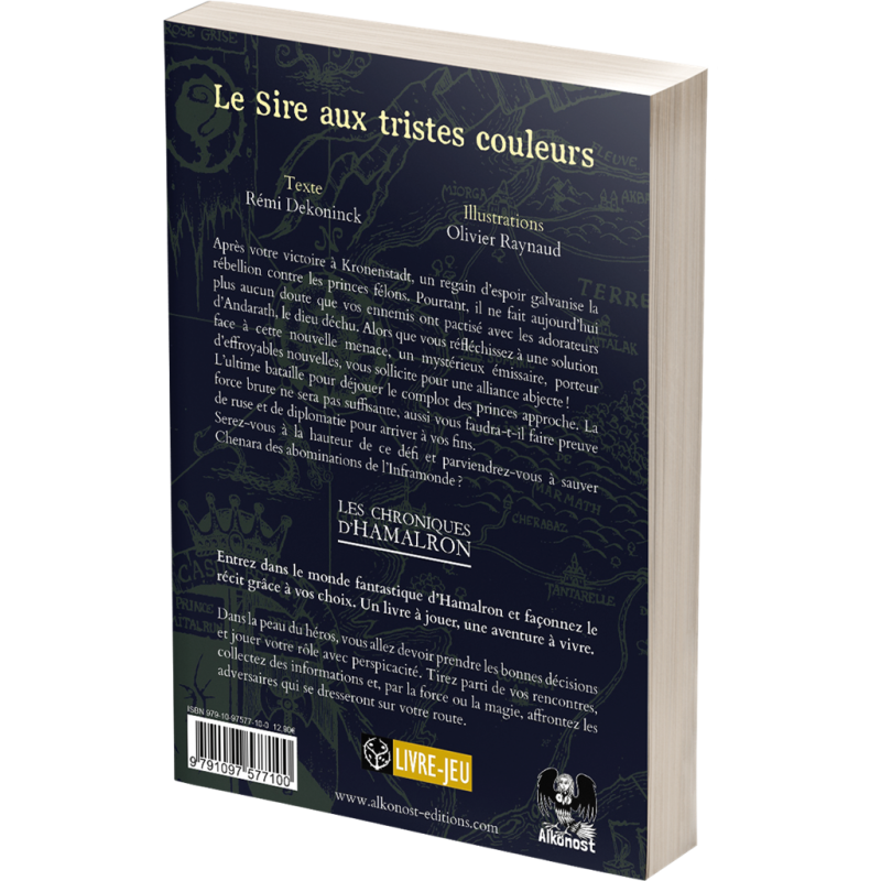 Le sire aux tristes couleurs : Chroniques d'Hamalron 3
