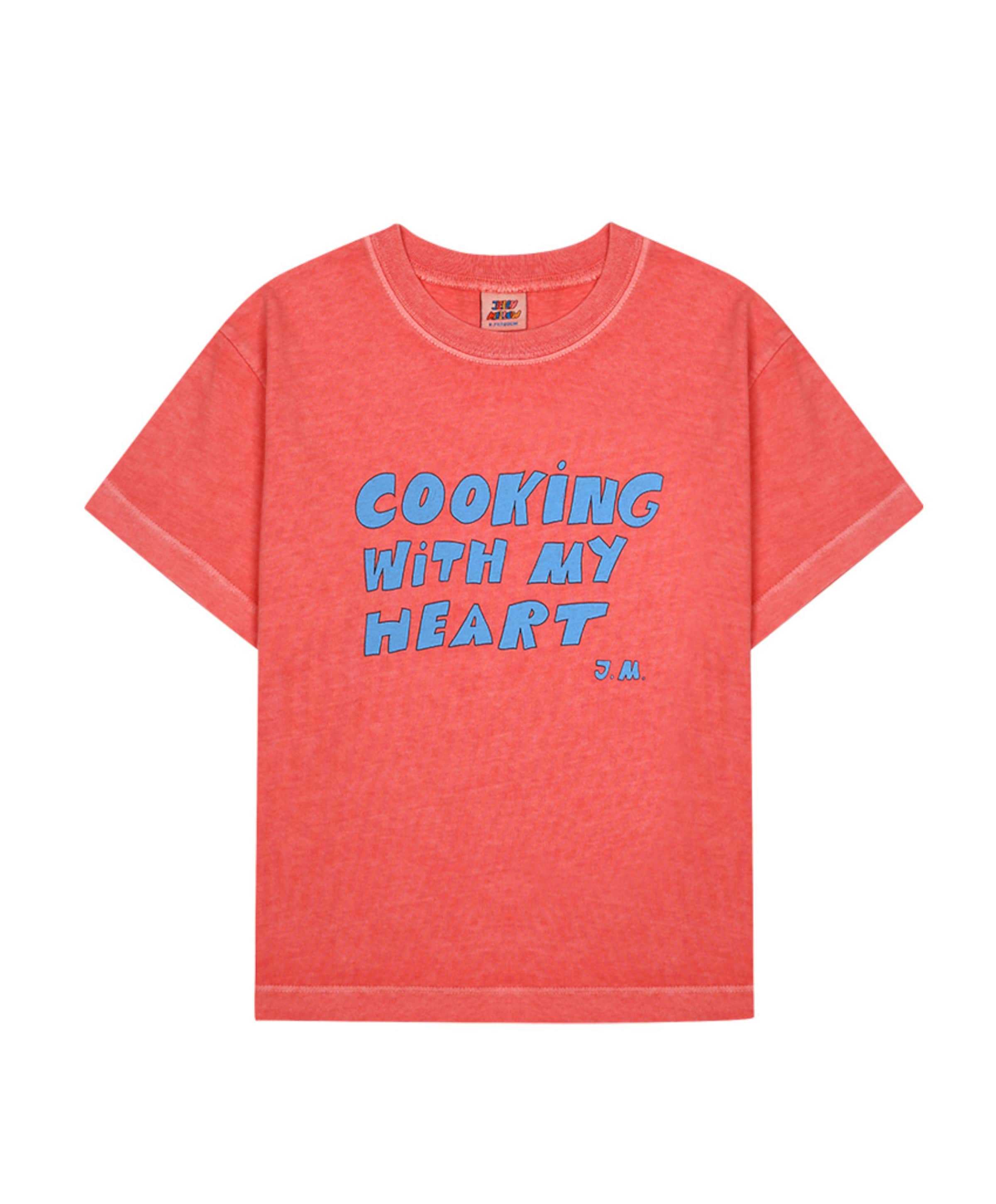 Jelly Mallow Uniseks T-shirt rood