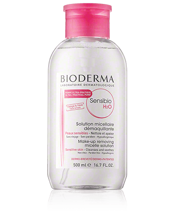 Bioderma Sensibio H2O Make-up Removing Micelle Solution with Pump 500ml