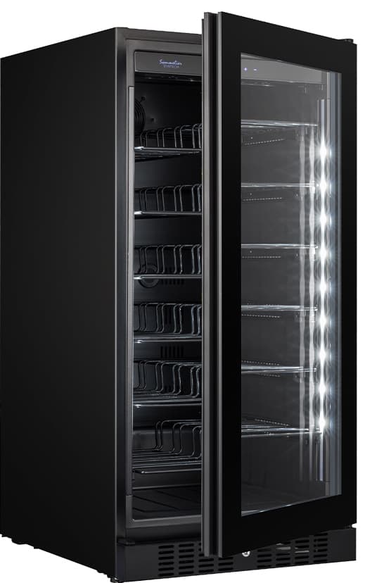 Temptech Sommelier vinkøleskab SOMPRO120SRB (sort)