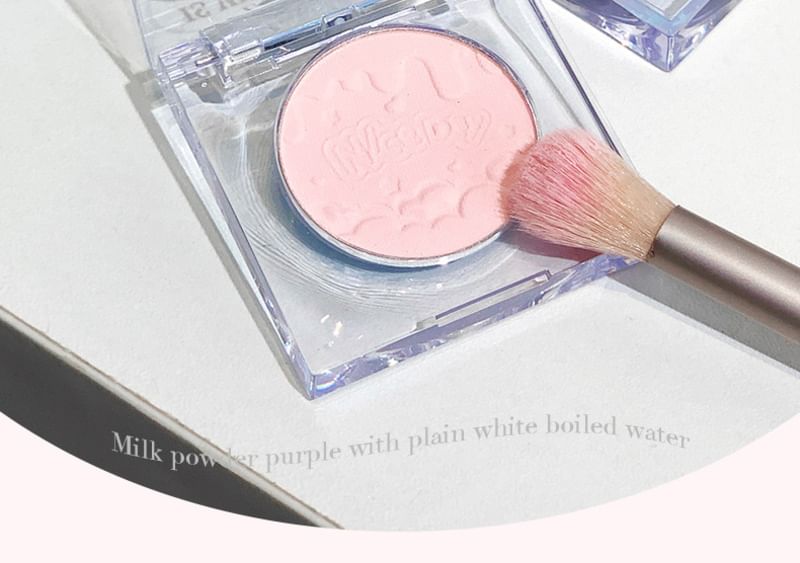 xixi - Peach Heart Monochrome Cheek Blusher - 1-3