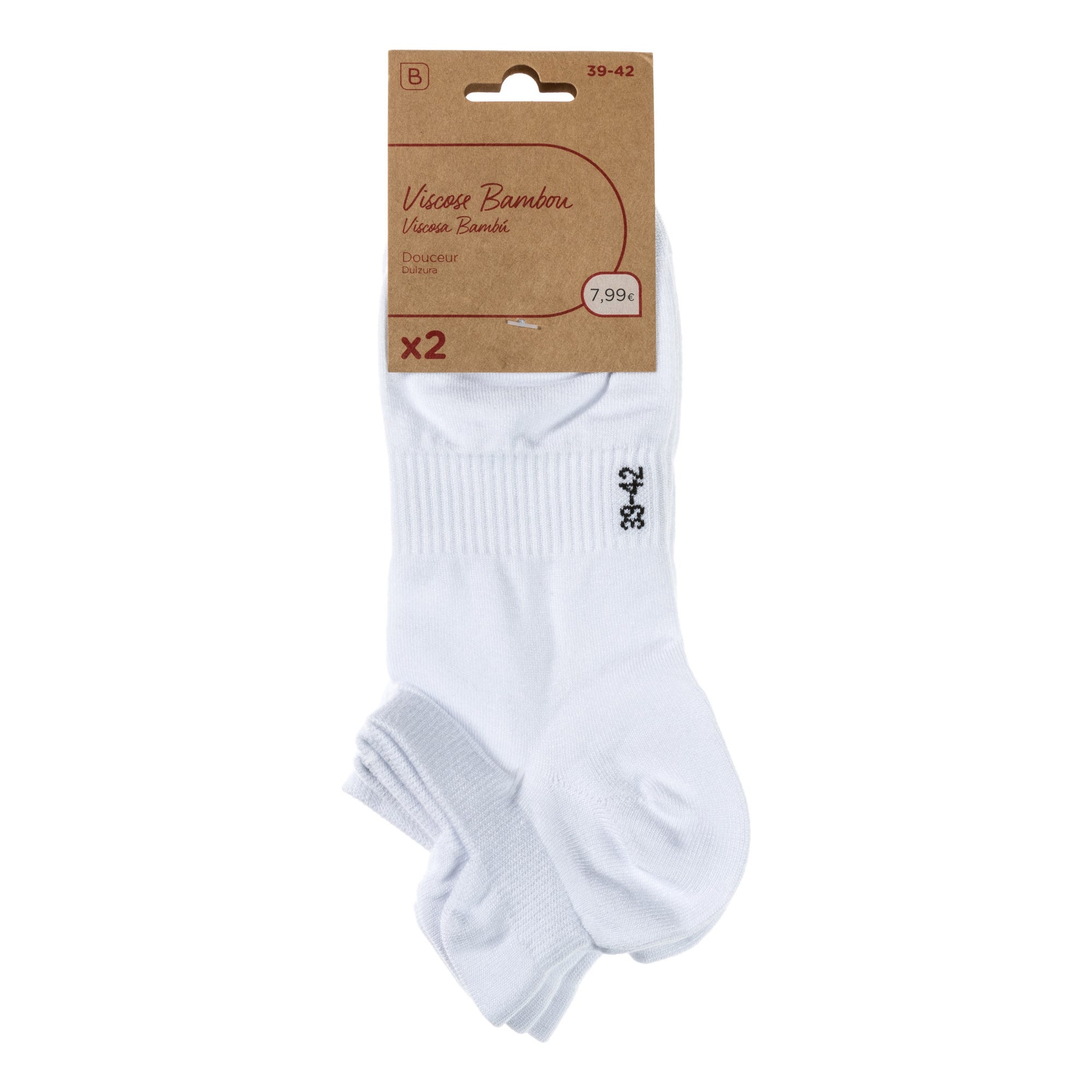 Chaussettes Homme blanc
