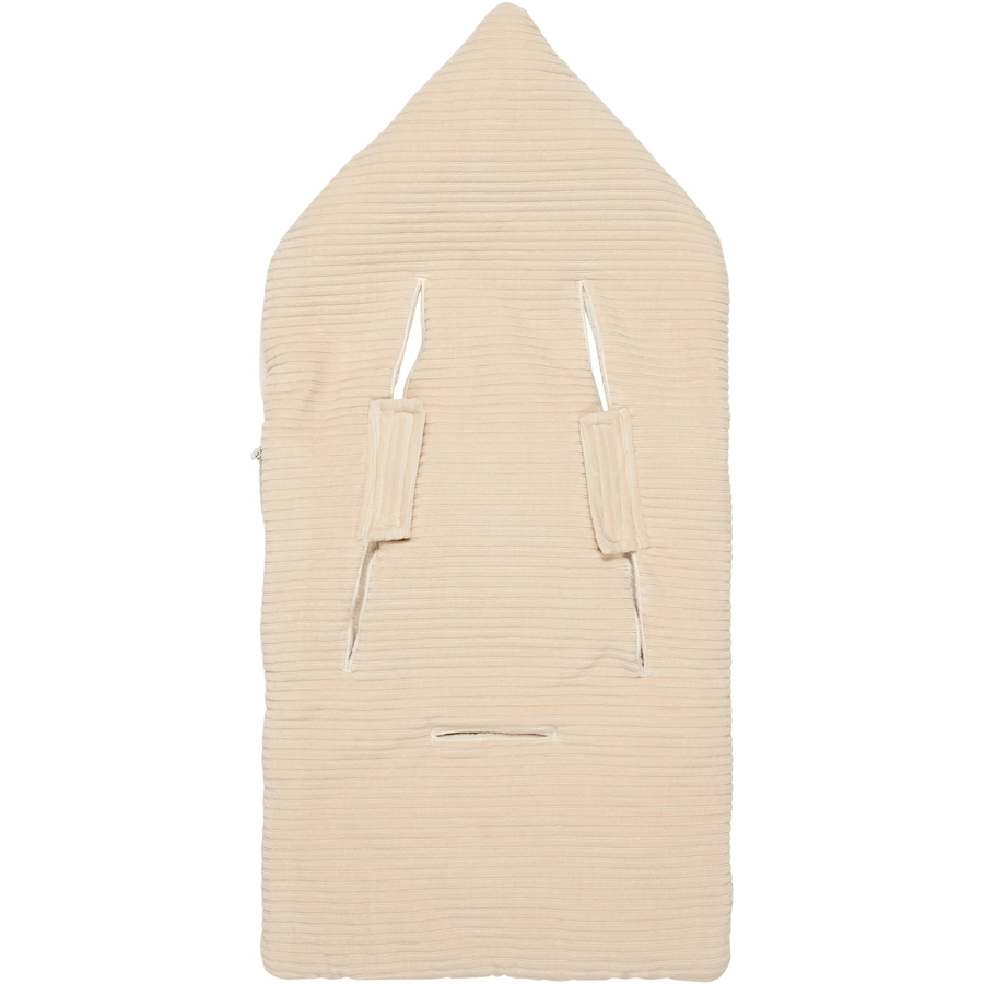 koeka Fußsack 0+ 35 Punkte Plüsch Vik beige