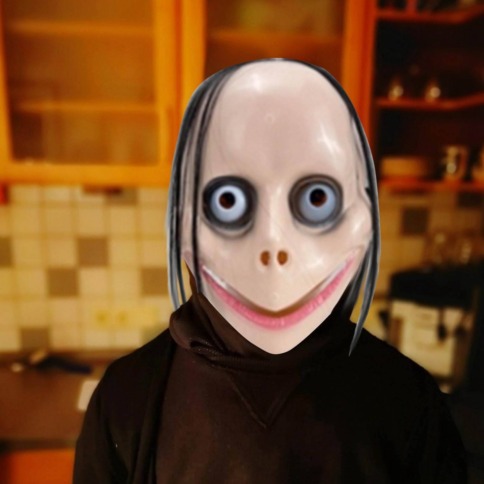 Grusel Maske Maske Halloween Halbmaske Kostüm Zubehör Motto Party Accessoire Fasnachts Foto Requisite - Momo