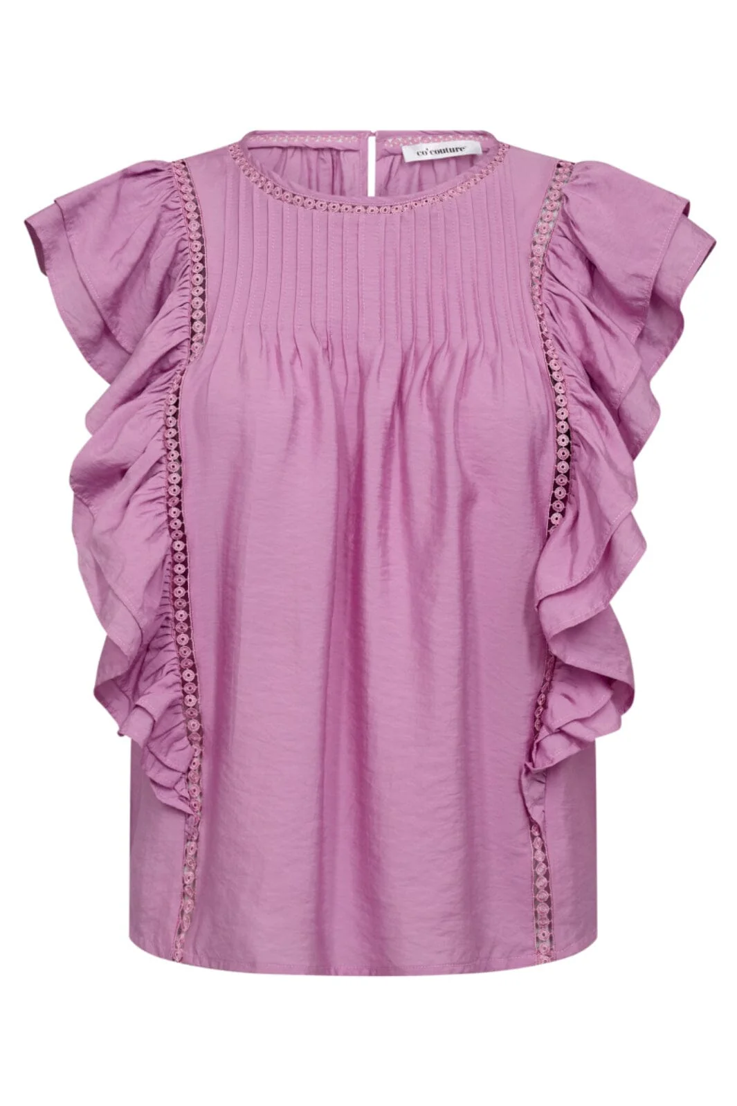 Co´Couture Callumcc Frill Pintuck Top 35830
