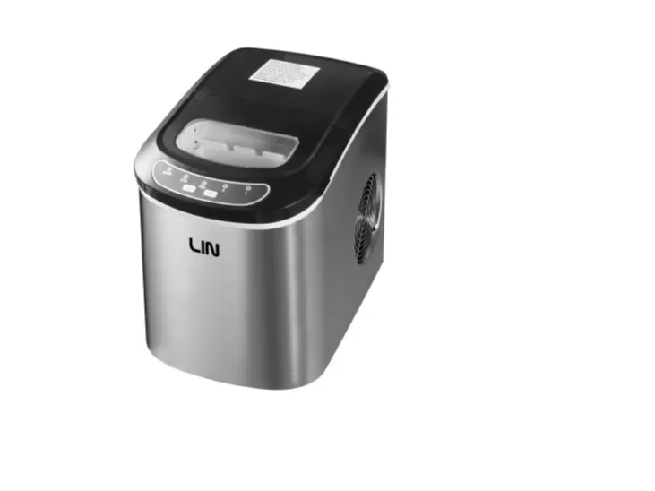 Isterningmaskine LIN ICE PRO-S12 sølv