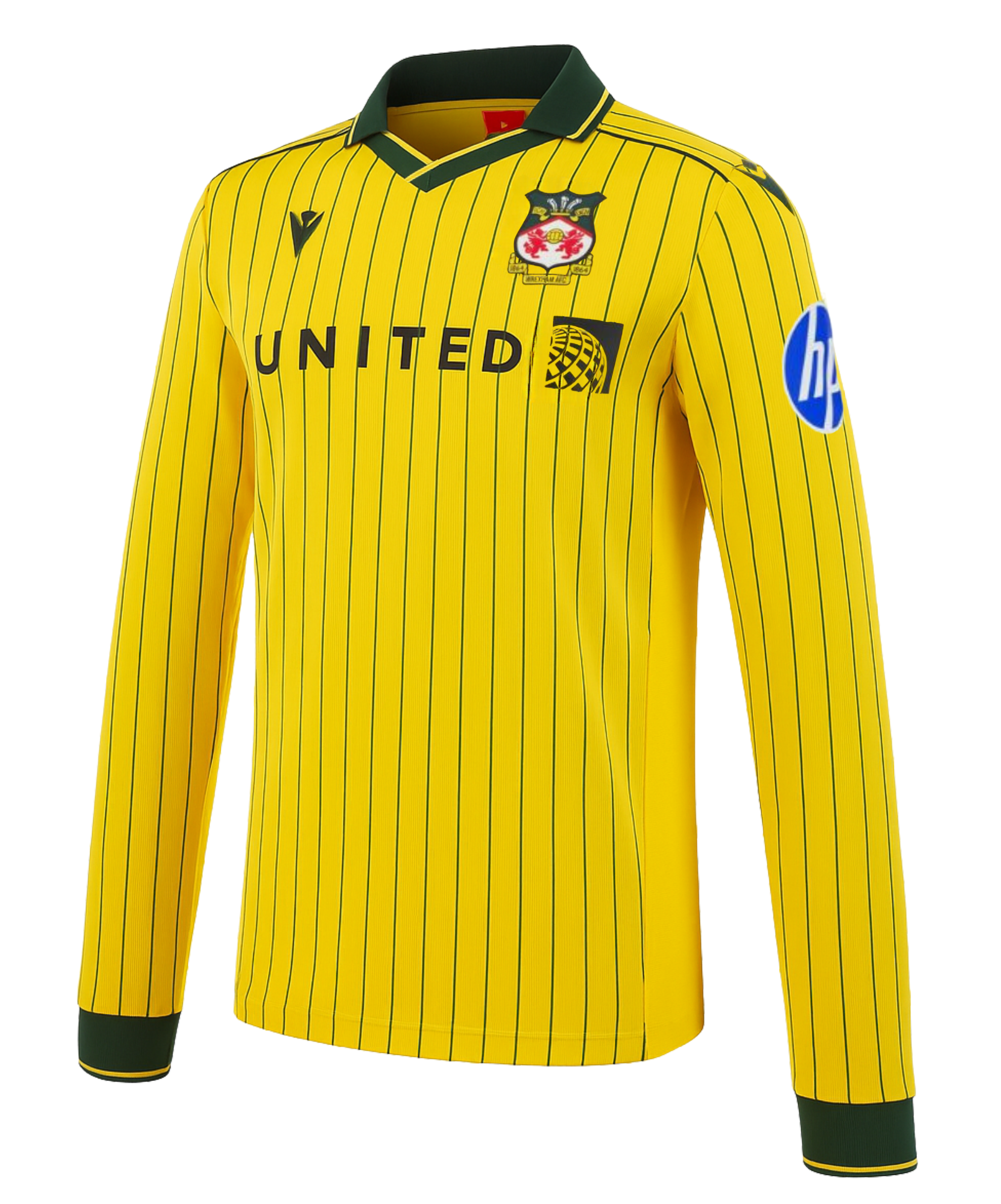 Wrexham AFC Uitshirt Longsleeve 2025/26 - Voetbalshirt Wales