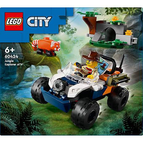 LEGO City Jungleeventyr – ATV og rød panda-mission 60424