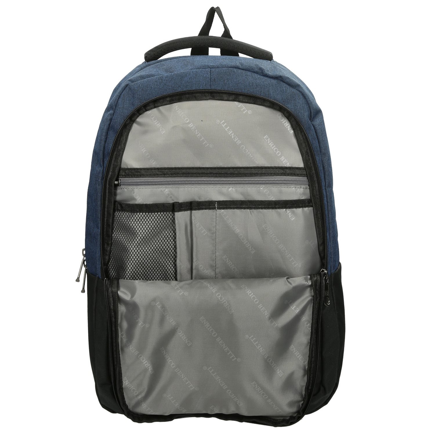 Enrico Benetti Hamburg 15'' Laptop Backpack blue