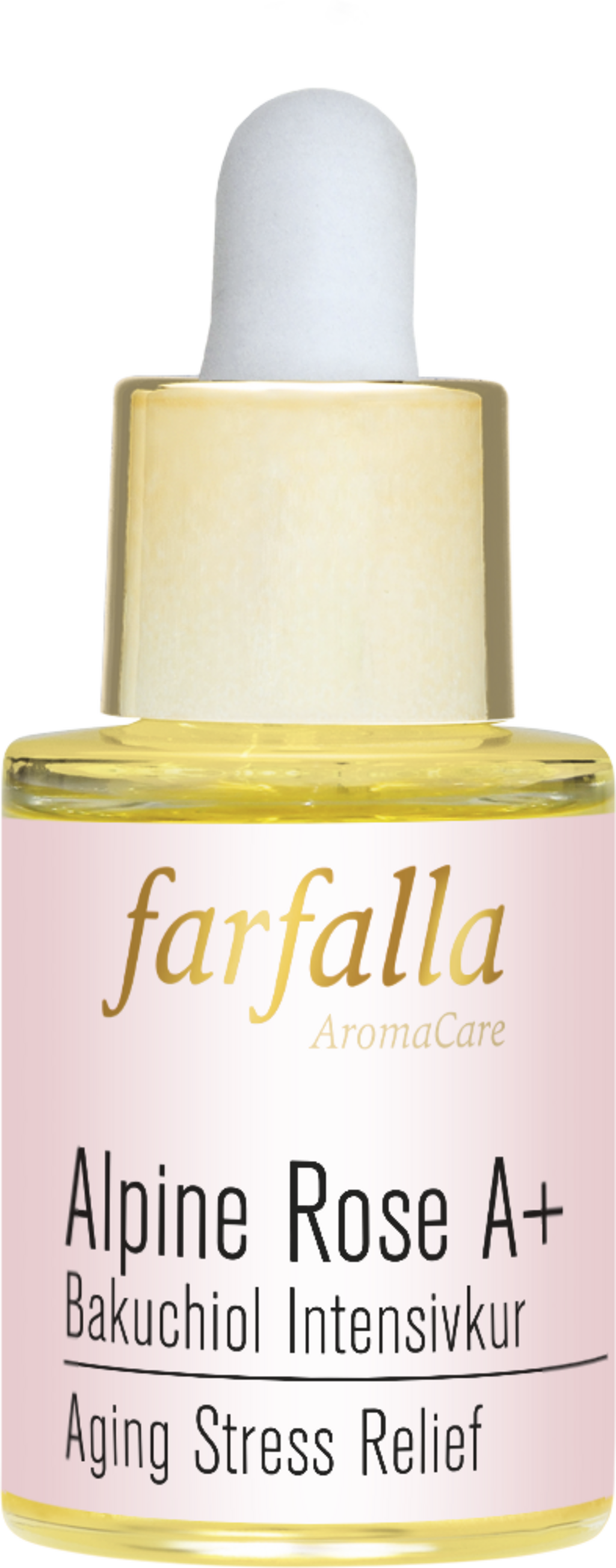 farfalla  Bakuchiol Intensivkur Alpine Rose A+, 15 ml