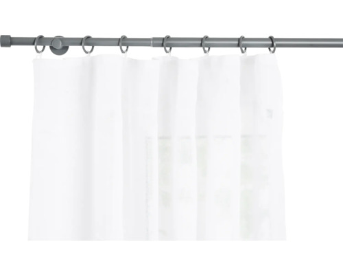 Uitschuifbare gordijnroedeset, Cosy donkergrijs, 120-210 cm, Ø 16/19 mm