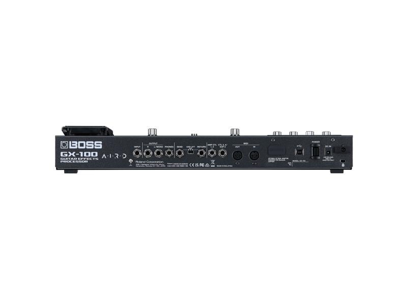 BOSS Effektgerät GX-100 Gitarreneffektprozessor mit neuen Farben für Ihren Sound