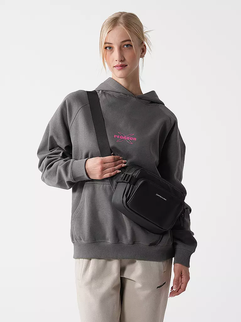 KAPTEN & SON Tasche - Umhängetasche LISBON CROSSBODY, erweiterbar schwarz