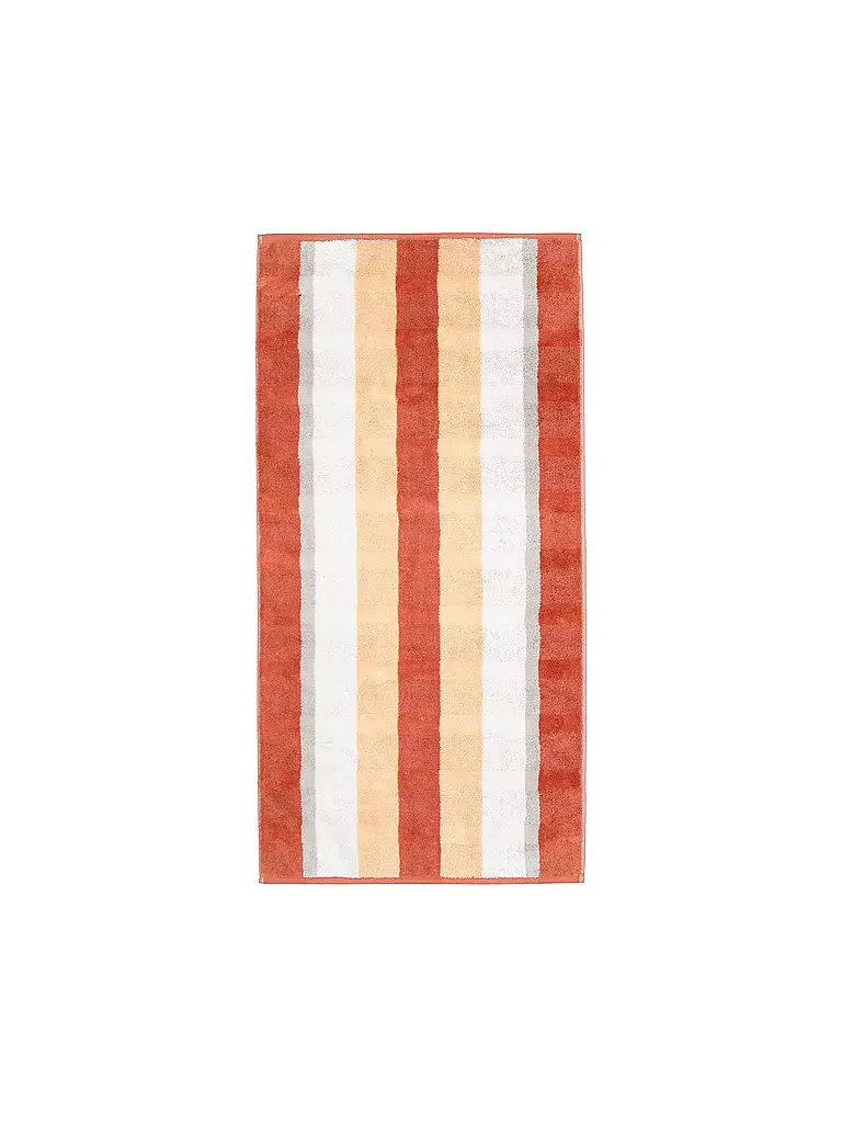 CAWÖ Handtuch NOBLESSE 50x100cm Brick orange