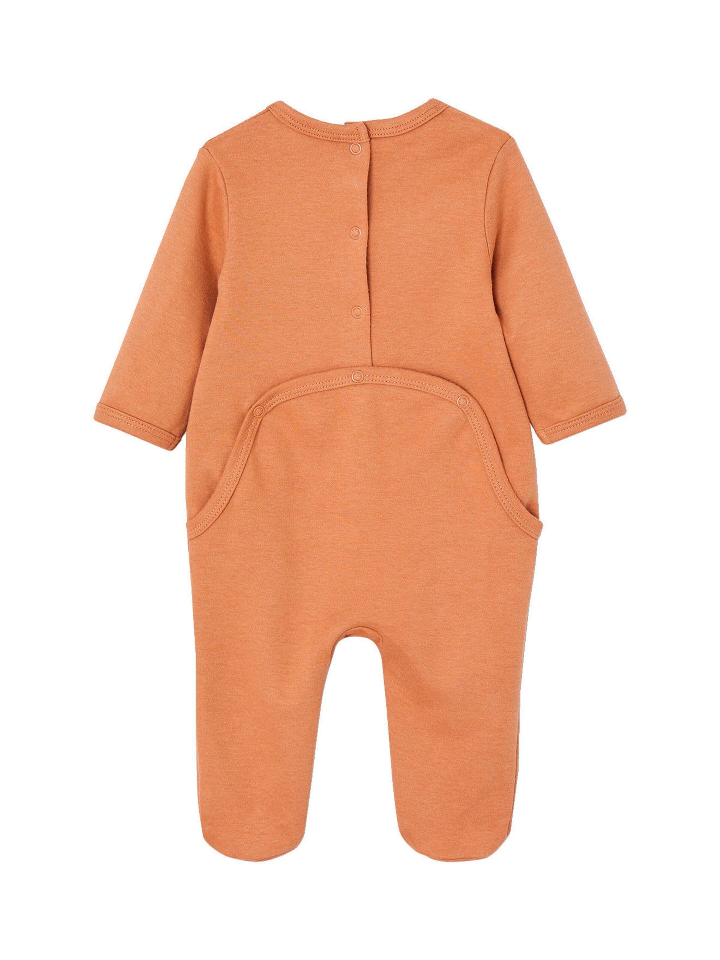 Vertbaudet 3er-Pack Baby Strampler BASIC, Interlock-Jersey pack wollweiß kleine freunde