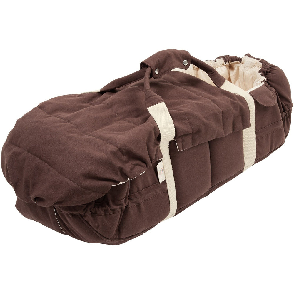 Køb COPENHAGEN COLORS Brown With Cream Solid Stripe Organic Multifunctional Babylift Vol. 2