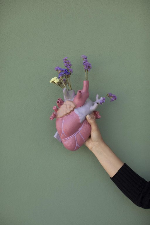 Seletti Love in Bloom hart vaas Kintsugi