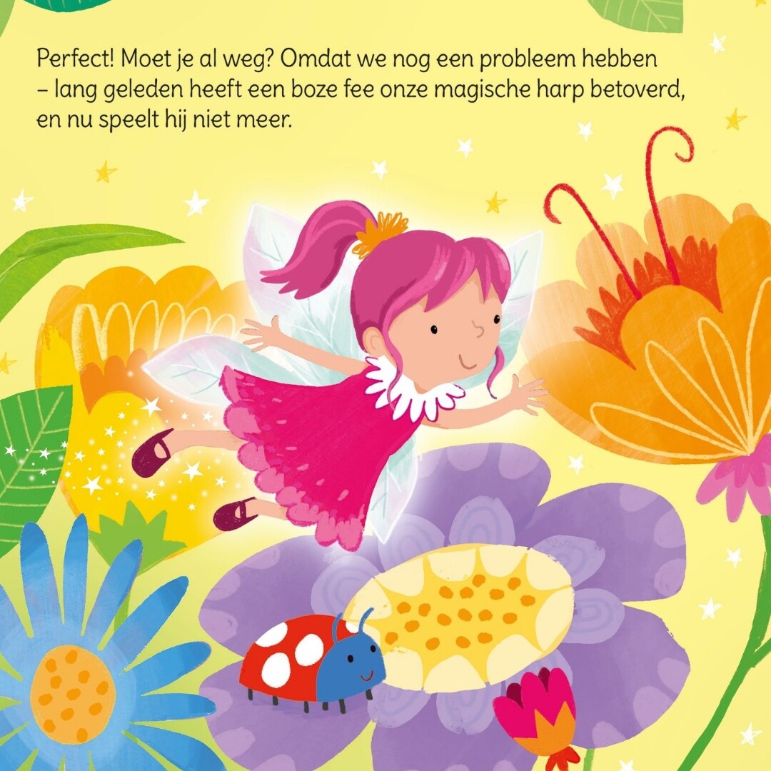 Uitgeverij usborne geluidenboek magische elfjes