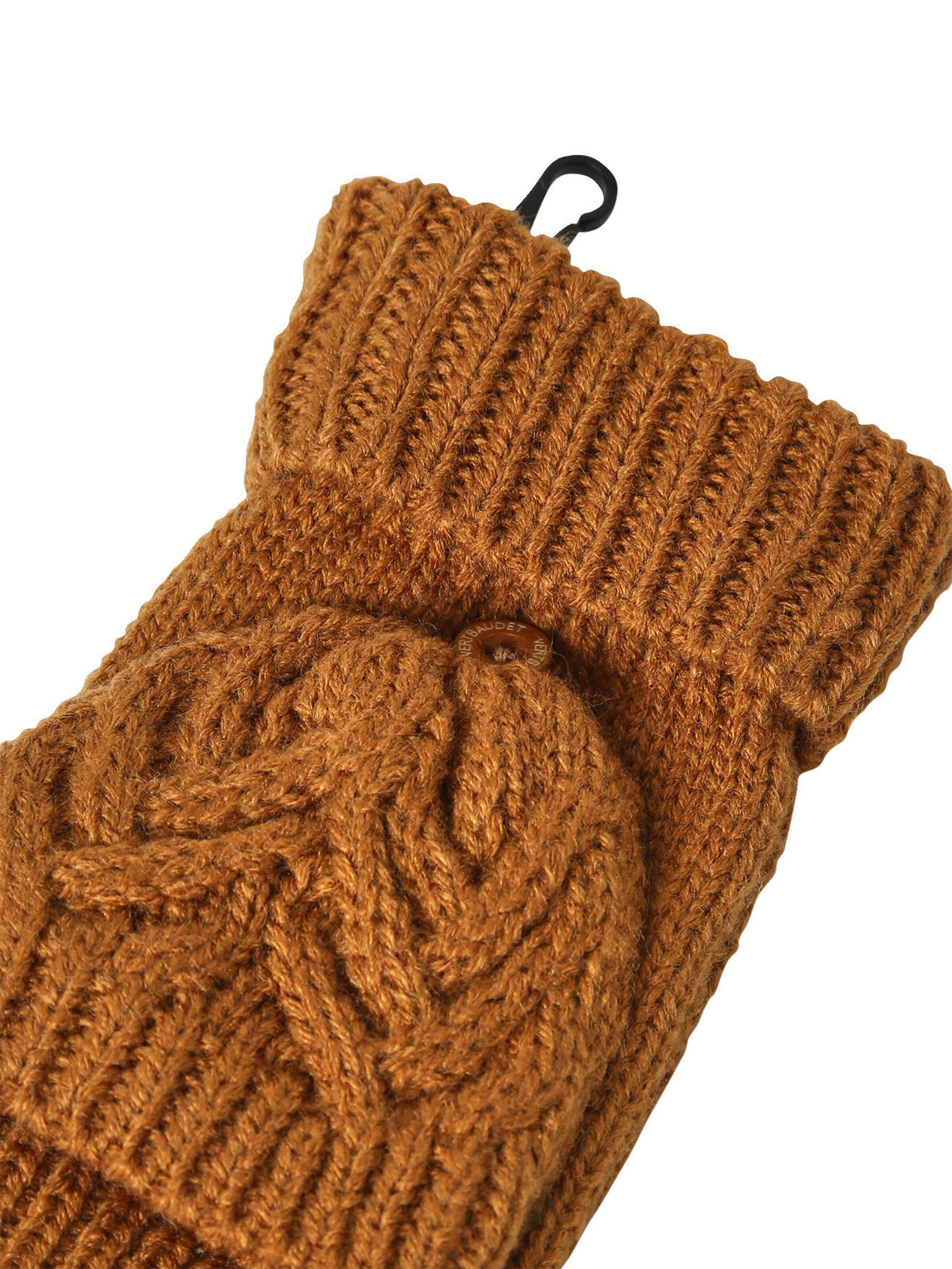 Vertbaudet Jungen-Set: Mütze, Rundschal & Handschuhe ocker