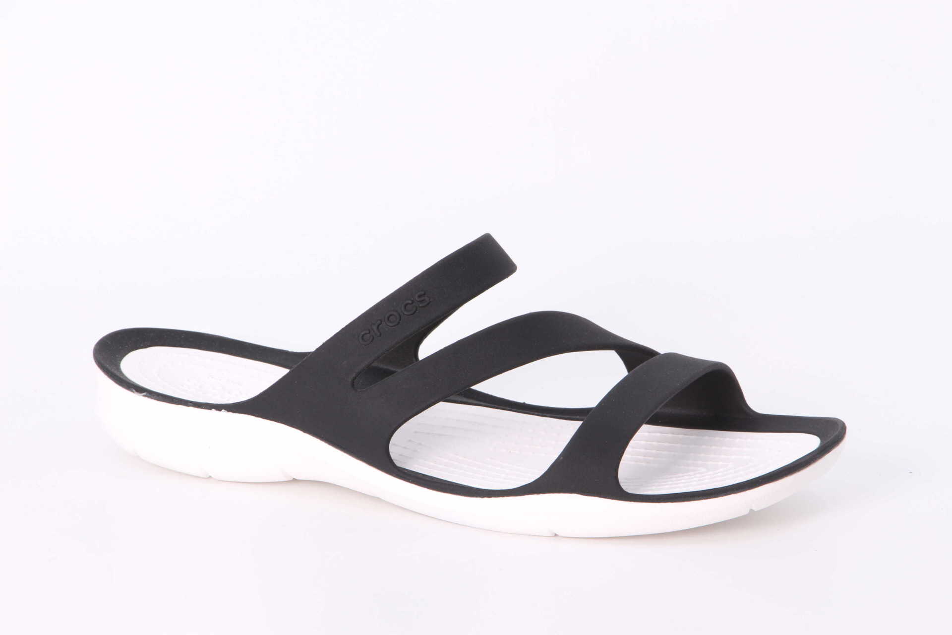 Crocs Swiftwater Sandal schwarz / weiss
