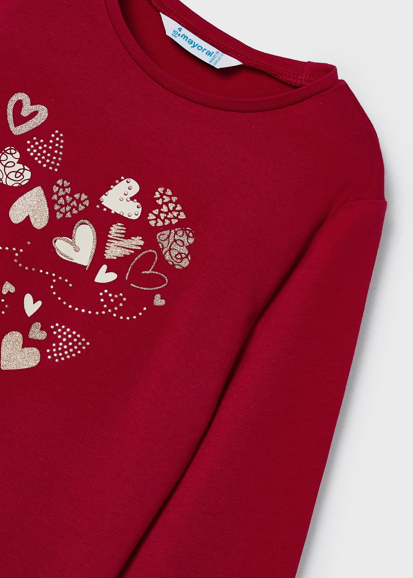 Camiseta estampada Better Cotton para meninas