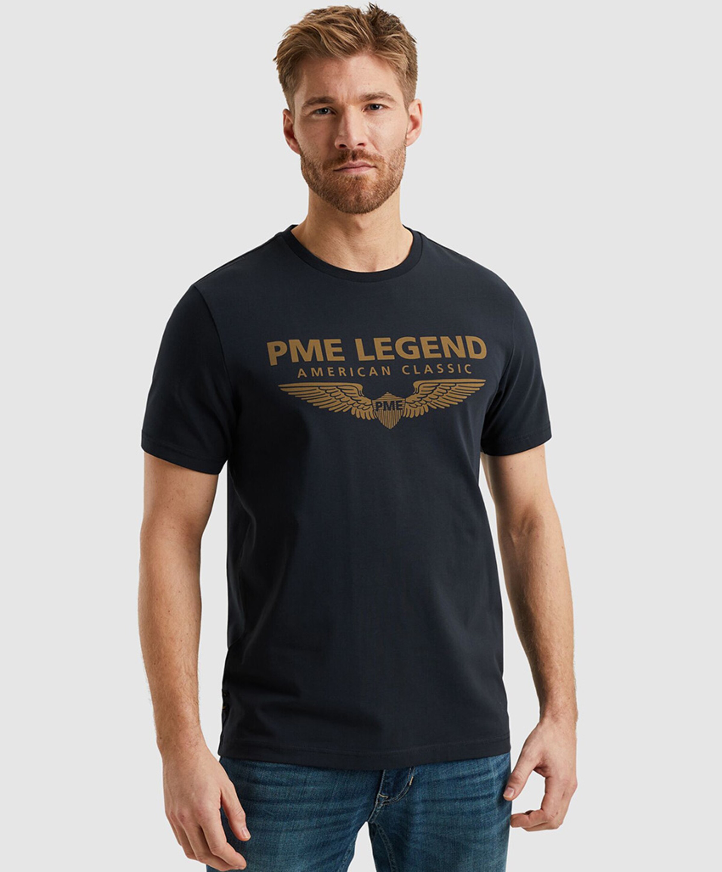 PME Legend Heren T-shirt blauw