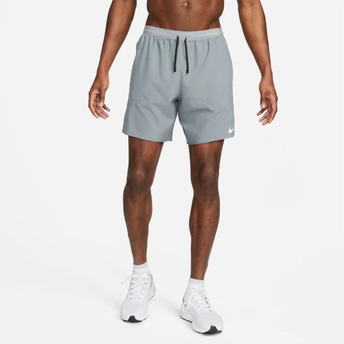 Nike Herre Shorts Dri-FIT Stride 2in1 7 Inch Shorts Grå