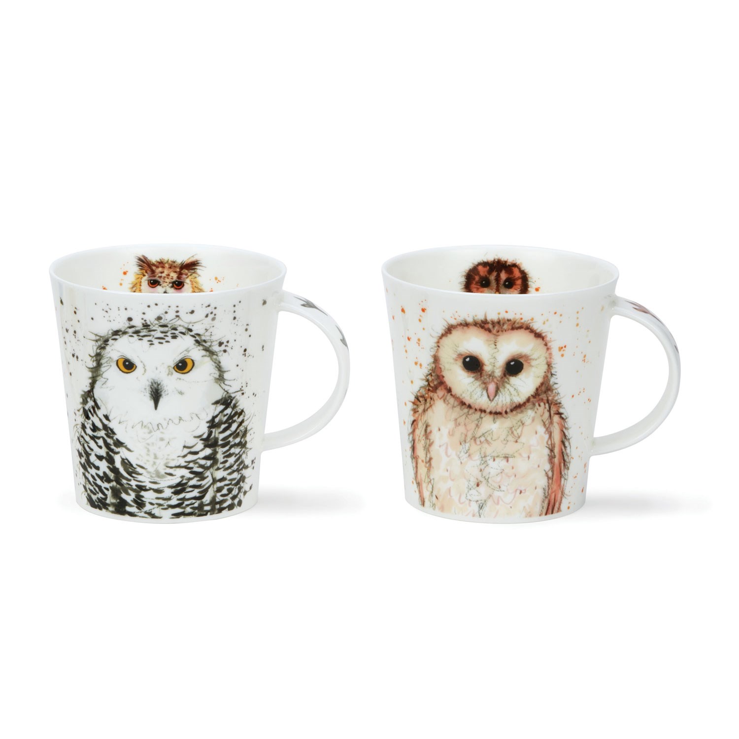 Dunoon Becher Cairngorm What a Hoot ! braun