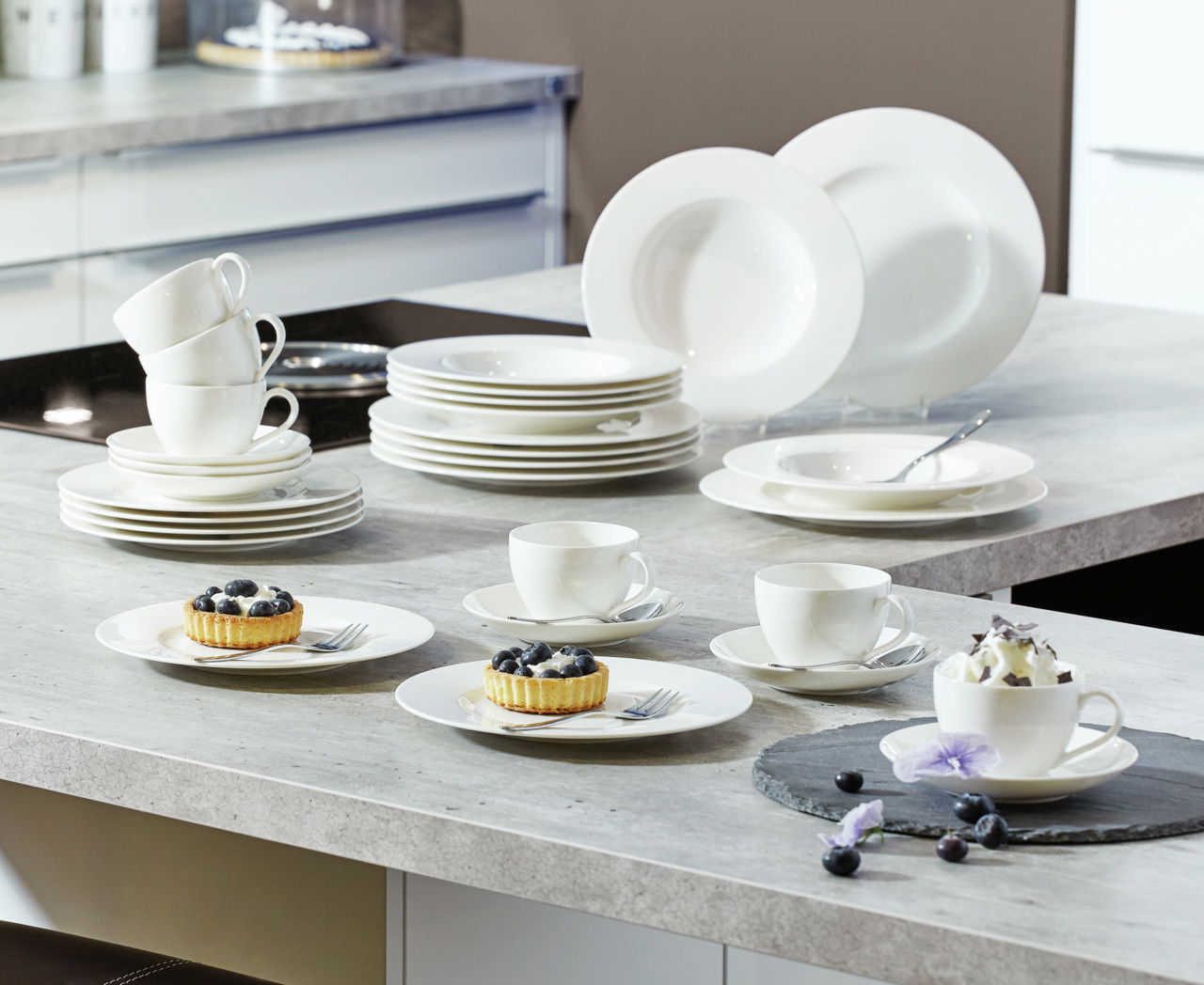 Villeroy & Boch Kombiservice Basic White 30-tlg.