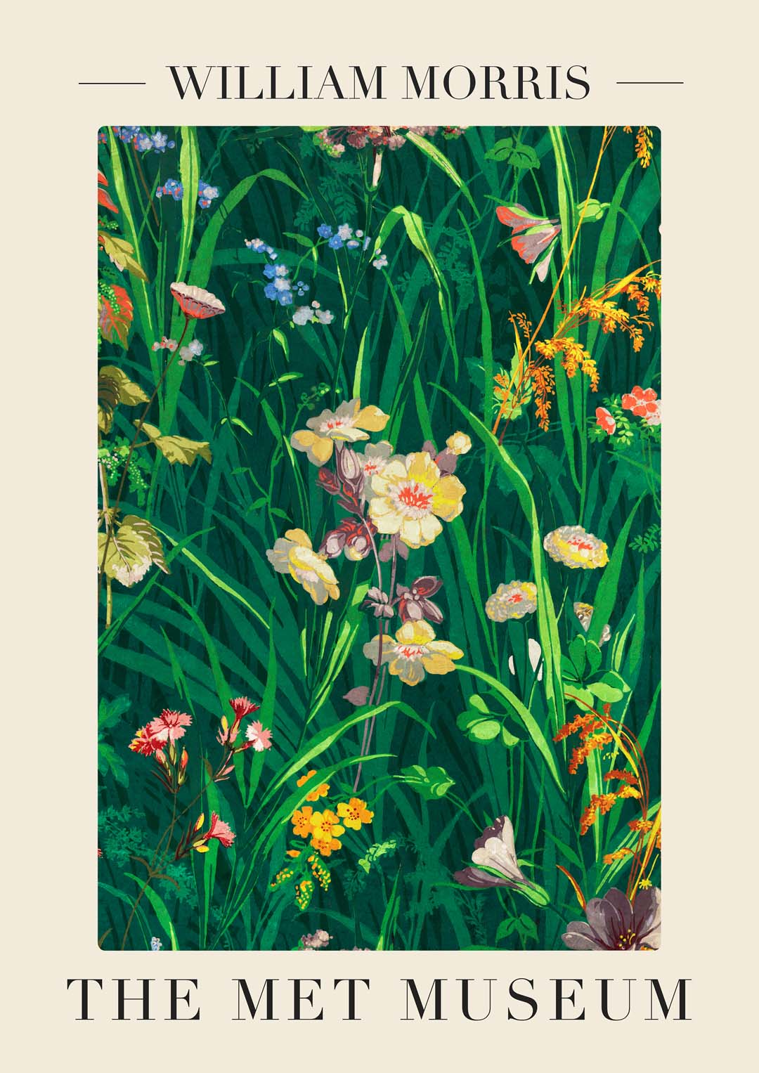 William Morris Gras mit Lavendel Kunstausstellung