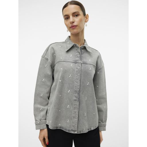 Vero Moda Denimjakke, Medium Grey Denim, L