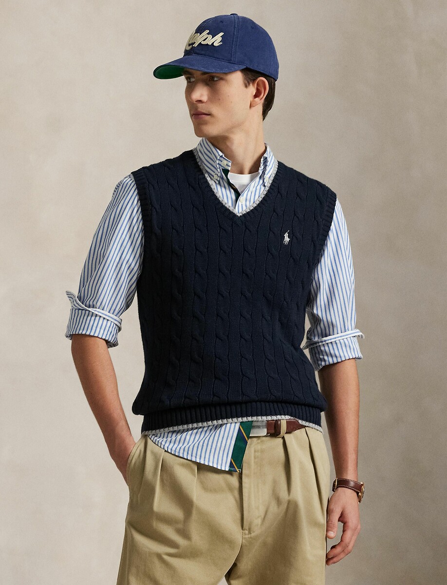 POLO RALPH LAUREN<br>Camisa sem mangas