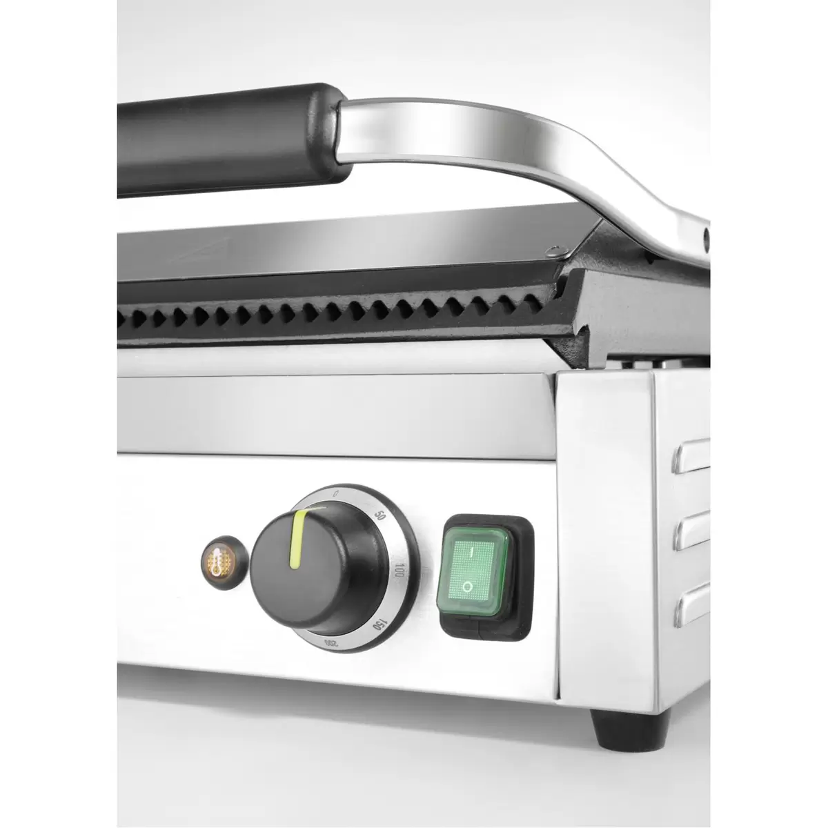 Kontaktgrill nur Grill HENDI Kontakt-Grill Panini XL