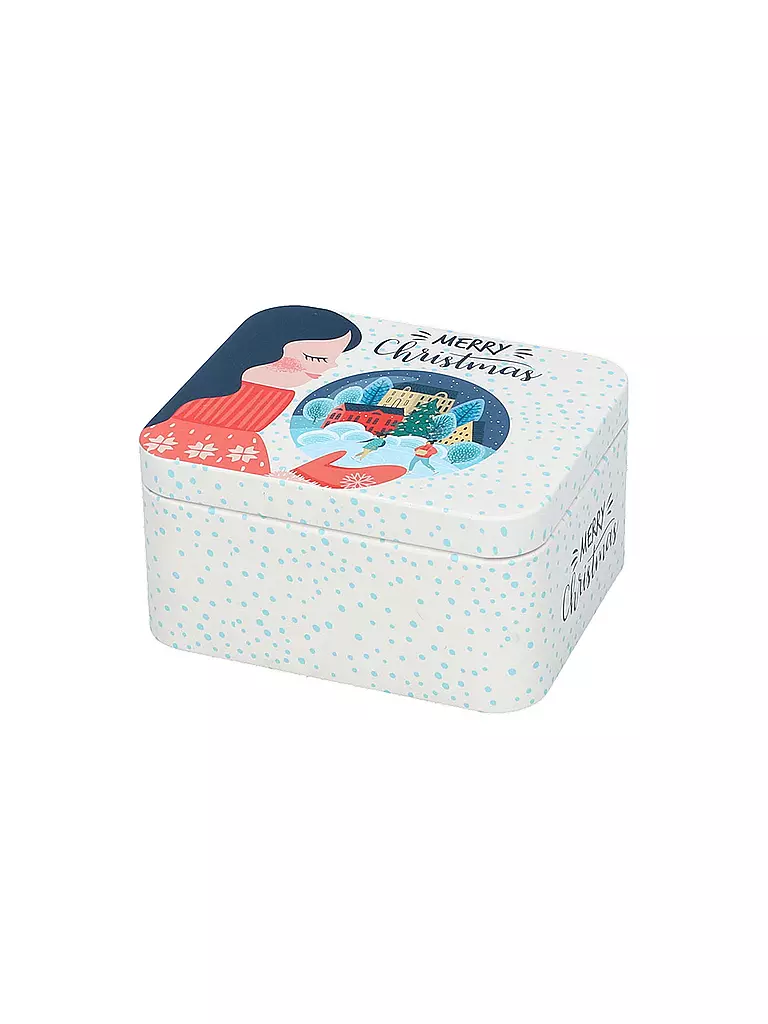RBV BIRKMANN Gebäckdosen-Set 2tlg. MAGIC TIME Klein  Weiss weiss